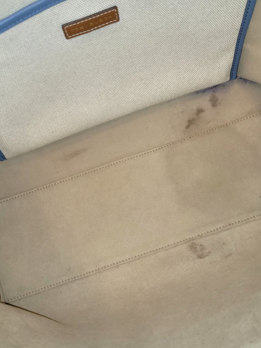 Tory Burch Blake Canvas Jumbo Tote - Picture 14 of 16